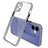 Carcasa Bumper Funda Silicona Transparente Espejo M05 para Apple iPhone 12 Mini Gris