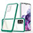 Carcasa Bumper Funda Silicona Transparente Espejo MQ1 para Samsung Galaxy S20 Plus Verde