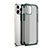 Carcasa Bumper Funda Silicona Transparente Espejo para Apple iPhone 12 Pro Verde