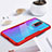 Carcasa Bumper Funda Silicona Transparente Espejo para Oppo R17 Pro Rojo