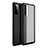 Carcasa Bumper Funda Silicona Transparente Espejo para Samsung Galaxy S20 FE 4G Negro