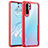 Carcasa Bumper Funda Silicona Transparente Espejo Z02 para Huawei P30 Pro New Edition Rojo