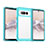 Carcasa Bumper Funda Silicona Transparente J01S para Google Pixel Fold 5G Azul