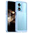 Carcasa Bumper Funda Silicona Transparente J01S para Huawei Honor X5 Plus Azul