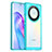 Carcasa Bumper Funda Silicona Transparente J01S para Huawei Honor X9a 5G Azul