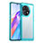 Carcasa Bumper Funda Silicona Transparente J01S para OnePlus Ace 2 Pro 5G Azul