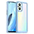 Carcasa Bumper Funda Silicona Transparente J01S para Oppo A96 5G Azul