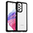 Carcasa Bumper Funda Silicona Transparente J01S para Samsung Galaxy A53 5G Negro