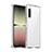 Carcasa Bumper Funda Silicona Transparente J01S para Sony Xperia 10 V Claro