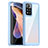 Carcasa Bumper Funda Silicona Transparente J01S para Xiaomi Mi 11i 5G (2022) Azul