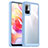 Carcasa Bumper Funda Silicona Transparente J01S para Xiaomi POCO M3 Pro 5G Azul