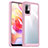 Carcasa Bumper Funda Silicona Transparente J01S para Xiaomi POCO M3 Pro 5G Rosa