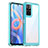 Carcasa Bumper Funda Silicona Transparente J01S para Xiaomi Poco M4 Pro 5G Azul Cielo