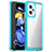 Carcasa Bumper Funda Silicona Transparente J01S para Xiaomi Poco X4 GT 5G Azul Cielo