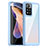 Carcasa Bumper Funda Silicona Transparente J01S para Xiaomi Poco X4 NFC Azul
