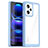 Carcasa Bumper Funda Silicona Transparente J01S para Xiaomi Redmi Note 12 Pro 5G Azul Cielo