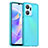 Carcasa Bumper Funda Silicona Transparente J02S para Huawei Honor X7a Azul