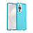 Carcasa Bumper Funda Silicona Transparente J02S para Huawei Nova 11 Azul