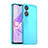 Carcasa Bumper Funda Silicona Transparente J02S para Oppo A58 5G Azul