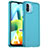 Carcasa Bumper Funda Silicona Transparente J02S para Xiaomi Poco C51 Azul