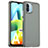 Carcasa Bumper Funda Silicona Transparente J02S para Xiaomi Poco C51 Gris