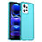 Carcasa Bumper Funda Silicona Transparente J02S para Xiaomi Redmi Note 12 4G Azul