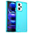 Carcasa Bumper Funda Silicona Transparente J02S para Xiaomi Redmi Note 12 Explorer Azul