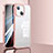 Carcasa Bumper Funda Silicona Transparente LD1 para Apple iPhone 14 Oro Rosa