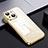 Carcasa Bumper Funda Silicona Transparente LD2 para Apple iPhone 15 Oro