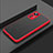 Carcasa Bumper Funda Silicona Transparente M02 para Xiaomi Mi 12S 5G Rojo