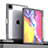 Carcasa Bumper Funda Silicona Transparente P01 para Apple iPad Pro 11 (2022) Negro