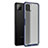 Carcasa Bumper Funda Silicona Transparente para Samsung Galaxy F42 5G Azul