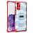 Carcasa Bumper Funda Silicona Transparente WL2 para Samsung Galaxy S20 Plus 5G Rojo