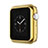 Carcasa Bumper Lujo Marco de Aluminio A01 para Apple iWatch 38mm Oro