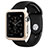 Carcasa Bumper Lujo Marco de Aluminio C01 para Apple iWatch 38mm Oro