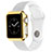 Carcasa Bumper Lujo Marco de Aluminio C03 para Apple iWatch 3 38mm Oro