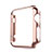 Carcasa Bumper Lujo Marco de Aluminio para Apple iWatch 38mm Rosa