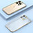 Carcasa Bumper Lujo Marco de Metal y Plastico Funda con Mag-Safe Magnetic JB1 para Apple iPhone 15 Pro Oro