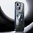Carcasa Bumper Lujo Marco de Metal y Plastico Funda con Mag-Safe Magnetic LK3 para Apple iPhone 14 Plus Azul