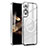 Carcasa Bumper Lujo Marco de Metal y Plastico Funda con Mag-Safe Magnetic P01 para Samsung Galaxy S24 Plus 5G Plata