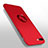 Carcasa Bumper Lujo Marco de Metal y Plastico Funda F02 para Apple iPhone 8 Plus Rojo
