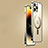 Carcasa Bumper Lujo Marco de Metal y Plastico Funda JB2 para Apple iPhone 14 Pro Oro