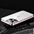 Carcasa Bumper Lujo Marco de Metal y Plastico Funda LF5 para Apple iPhone 15 Pro Oro Rosa