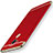 Carcasa Bumper Lujo Marco de Metal y Plastico Funda M01 para Huawei Enjoy 6S Rojo