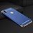 Carcasa Bumper Lujo Marco de Metal y Plastico Funda M01 para Huawei Honor V10 Lite Azul