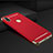 Carcasa Bumper Lujo Marco de Metal y Plastico Funda M01 para Huawei Honor V10 Lite Rojo