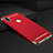 Carcasa Bumper Lujo Marco de Metal y Plastico Funda M01 para Huawei Honor View 10 Lite Rojo