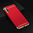 Carcasa Bumper Lujo Marco de Metal y Plastico Funda M01 para Huawei Y9 Prime (2019) Rojo