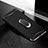 Carcasa Bumper Lujo Marco de Metal y Plastico Funda M01 para Oppo Find X Negro