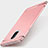 Carcasa Bumper Lujo Marco de Metal y Plastico Funda M01 para Oppo R17 Pro Oro Rosa